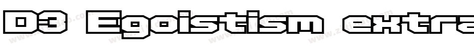 D3 Egoistism extra字体转换